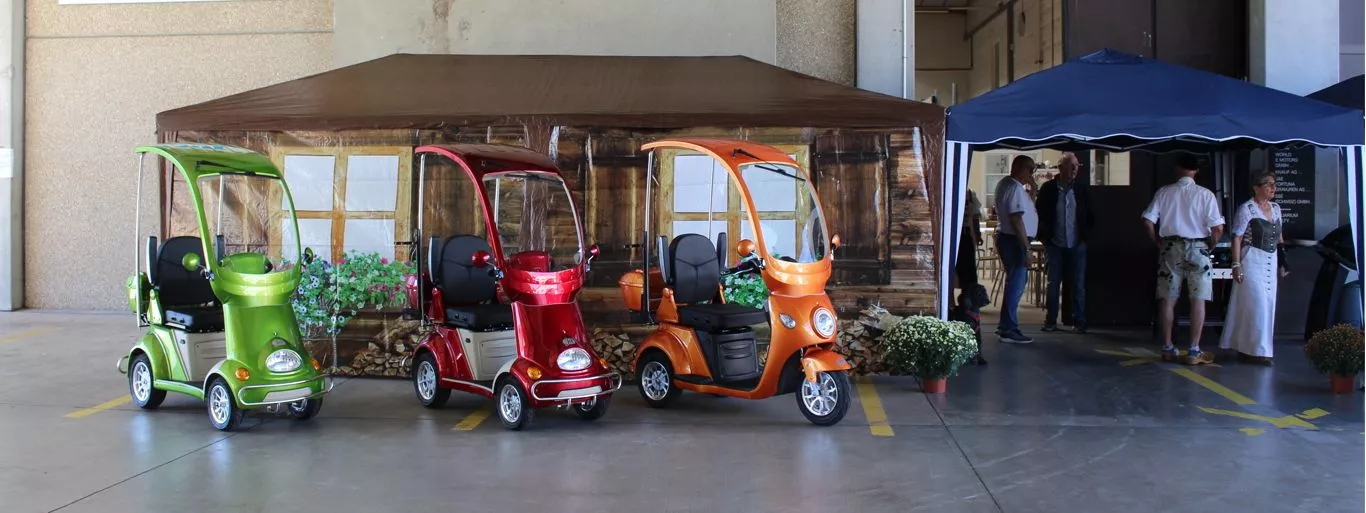 Ausstellung Seniorenmobile für die Schweiz in Schöftland